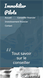Mobile Screenshot of immobilier-pilote.fr